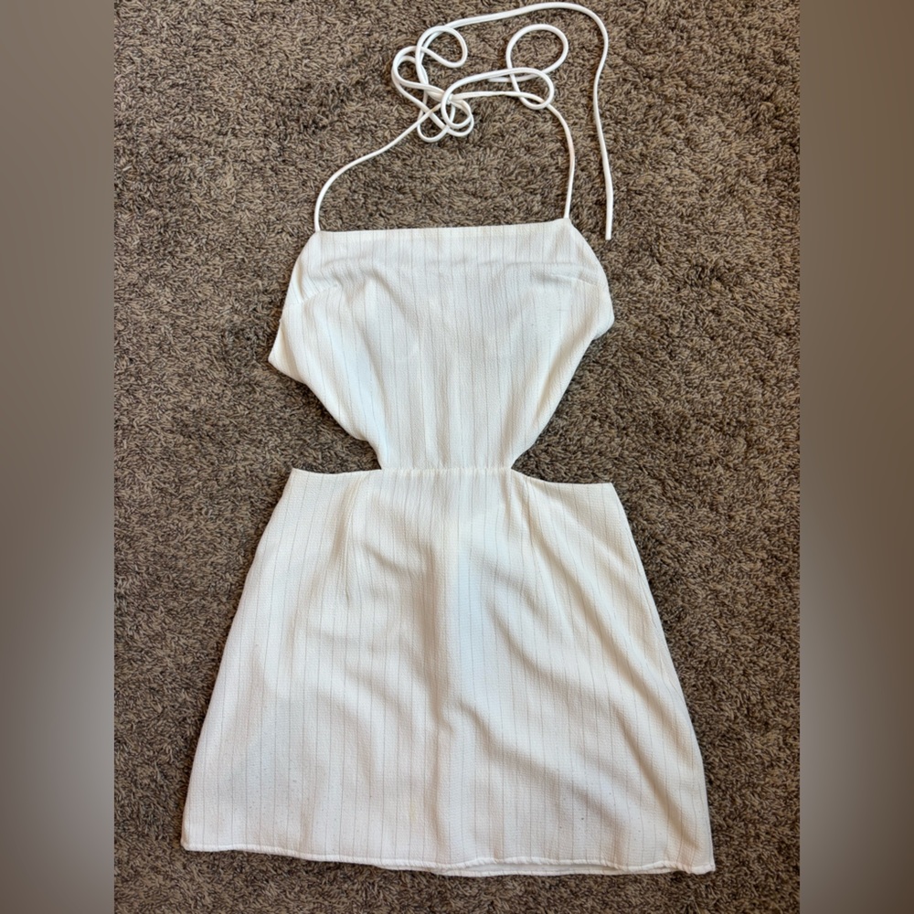 Lucy in the Sky Ivory Strappy Dress WORN ONCE